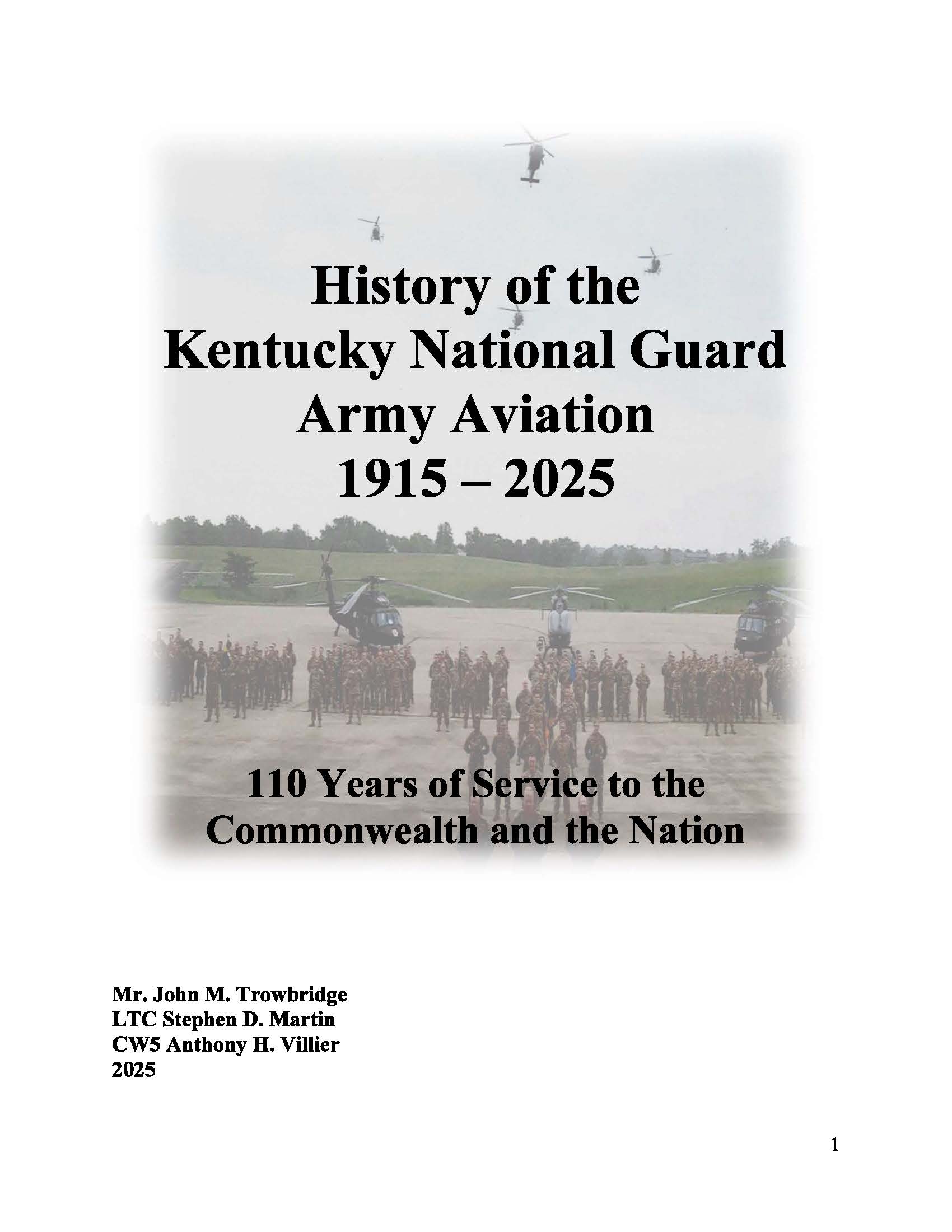 History of the KYNG Army Aviation 1915-2025